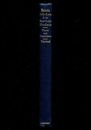 Specimens of Bantu Folk-Lore from Northern Rhodesia: Texts and Translations