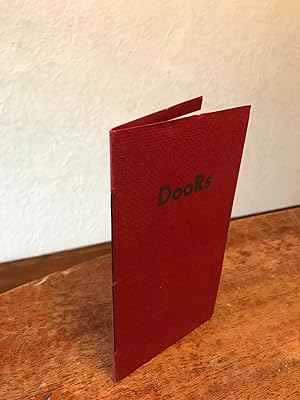 Immagine del venditore per Doors. venduto da Chris Duggan, Bookseller