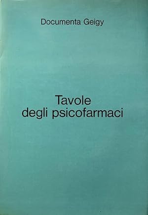 Imagen del vendedor de TAVOLE DEGLI PSICOFARMACI. (DOCUMENTA GEIGY) a la venta por CivicoNet, Libreria Virtuale