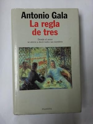 Imagen del vendedor de La regla de tres a la venta por Libros Ambig