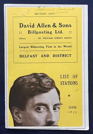 List of Advertising Stations in Belfast and District - David Allen & Sons Billposting Limited - J...