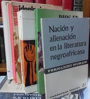 Seller image for AFRIQUE , BILAN DE LA DCOLONISATION Verits et Legndes + REVOLUCIN Y TRADICIN EN FRICA NEGRA + FRICA NEGRA de 1800 a nuestros das + NACIN Y ALIENACIN EN LA LITERATURA NEGROAFRICANA + IDEOLOGAS DE LAS INDEPENDENCIAS AFRICANAS + LAS ARTES DEL FRICA NEGRA (CON SUBRAYADOS) + DIOS EN FRICA Valores de la tradicin bant (7 libros) for sale by Libros Dickens