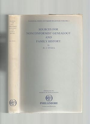 Sources for Nonconformist Genealogy and Family History - National Index of Parish Registers Volume 2