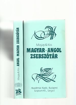 English-Hungarian, Hungarian-English Dictionary; Angol-Magyar, Magyar-Angol Zsebszotar; 2 Volumes