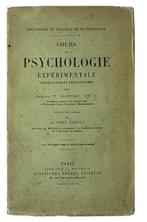 Cours de psychologie expérimentale