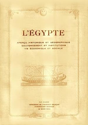 Seller image for L'Egypte for sale by L'intersigne Livres anciens