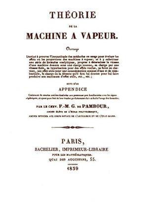 Bild des Verkufers fr Thorie de la machine  vapeur zum Verkauf von L'intersigne Livres anciens