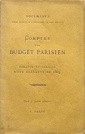 Comptes d'un budget parisien