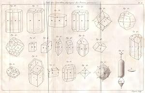 Bild des Verkufers fr Trait des caractres physiques des pierres prcieuses zum Verkauf von L'intersigne Livres anciens