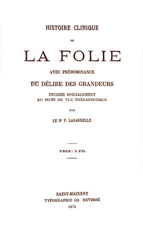 Histoire clinique de la folie