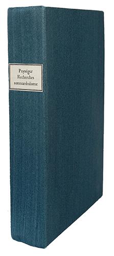 Bild des Verkufers fr Recherches, expriences et observations physiologiques sur l'homme dans l'tat de somnambulisme naturel zum Verkauf von L'intersigne Livres anciens