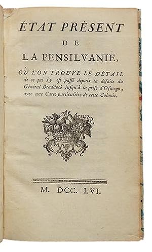 Seller image for Etat prsent de la Pensilvanie for sale by L'intersigne Livres anciens
