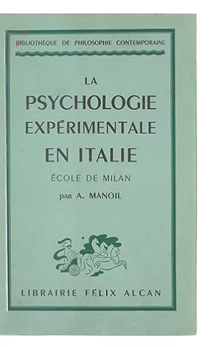 La psychologie expérimentale en Italie