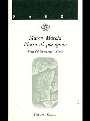 Bild des Verkufers fr Pietre di paragone zum Verkauf von Librodifaccia