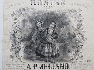 Seller image for JULIANO A. P. Rosine Piano ca1860 for sale by partitions-anciennes