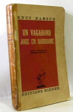 Image du vendeur pour Un vagabond joue en sourdine mis en vente par crealivres