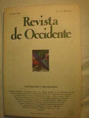 REVISTA DE OCCIDENTE 41 1984 Ilustración y Revolución