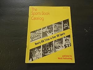 The Sports Book Catalog Published By World Publications Unknown Date