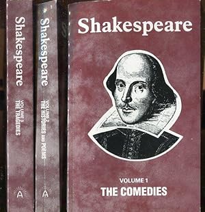 Seller image for Shakespeare. Vol. 1: The Comedies. / Vol. 2: The Histories and Poems. / Vol. 3: The Tragedies. for sale by Antiquariat am Flughafen