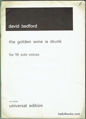 The Golden Wine Is Drunk For 16 Solo Voices (UE16028)