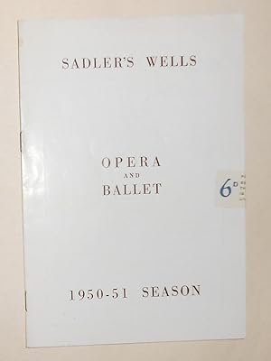 Seller image for Sadler's Wells Theatre Ballet at Sadler's Wells - Programme 10th February 1951 - Pastorale - La Fete Etrange - Beauty and the Beast - Casse Noisette for sale by David Bunnett Books