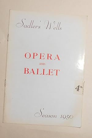 Seller image for Sadler's Wells Theatre Ballet at Sadler's Wells - Programme September 19th 1950 - Summer Interlude - Haunted Ballroom - Beauty and the Beast - Casse Noisette for sale by David Bunnett Books