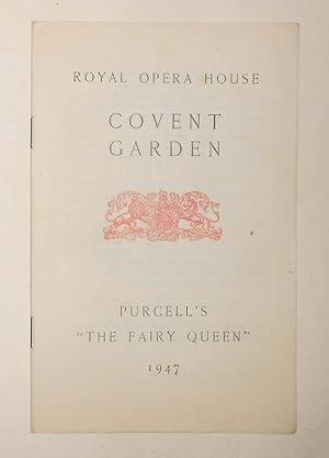 Seller image for Royal Opera House, Covent Garden - The Sadler's Wells Ballet - Programme January 25th 1947 - The Fairy Queen for sale by David Bunnett Books