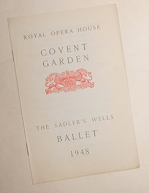 Seller image for Royal Opera House, Covent Garden - The Sadler's Wells Ballet - Programme 26th February 1948 - Coppelia for sale by David Bunnett Books