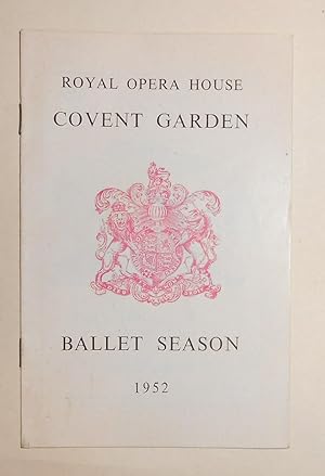 Imagen del vendedor de Royal Opera House, Covent Garden - The Sadler's Wells Ballet - Programme 20th March 1952 - Sleeping Beauty a la venta por David Bunnett Books