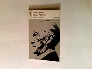 Bild des Verkufers fr Konrad Adenauer : Der Mensch u. Politiker. zum Verkauf von Antiquariat Buchhandel Daniel Viertel