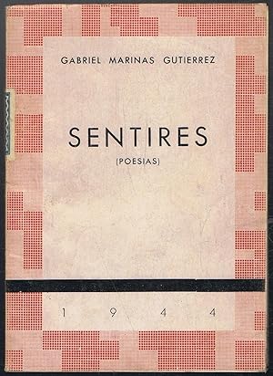 Imagen del vendedor de SENTIRES (poesas) a la venta por Librera Torren de Rueda