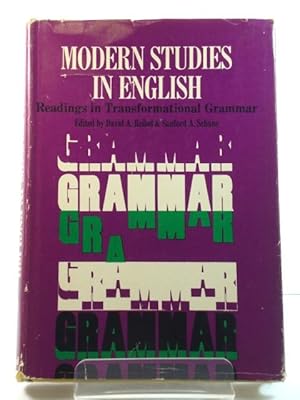 Seller image for Modern Studies in English: Readings in Transformational Grammar for sale by PsychoBabel & Skoob Books