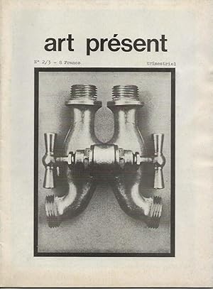 Art Present - trimestriel - Revue d'art contemporain, tous medias. N° 2/3