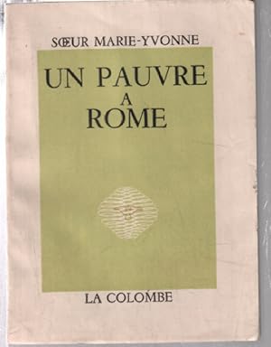 Seller image for Un pauvre  rome for sale by librairie philippe arnaiz