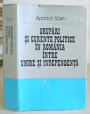 Grupari Si Curente Politice In Romania Intre Unire Se Independenta ( 1859 - 1877 )