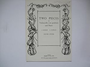 Two pieces for Violoncello (Ist position) and piano. 1. Aubade 2. Caprice