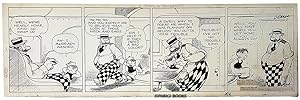 Frank H. Willard Moon Mullins Daily Comic Strip Original Art Dated 5-18-36