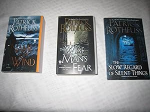 Image du vendeur pour 3 Book Set of The Kingkiller Chronicle Series (The Name of the Wind, Wise Man's Fear and The Slow Regard of Silent Things) [Mass Market Paperback] mis en vente par Lakeside Books