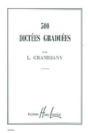 Seller image for 500 dictes gradues for sale by AHA-BUCH GmbH