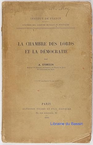 La chambre des lords et la démocratie