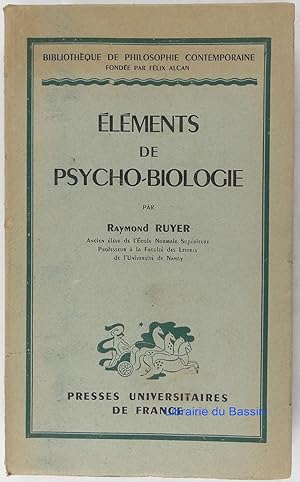 Eléments de psycho-biologie