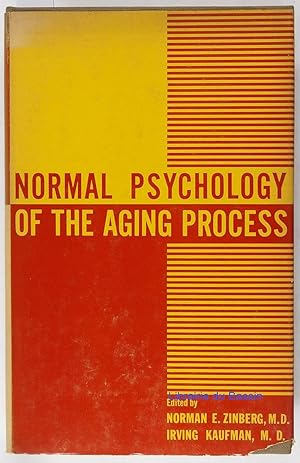 Seller image for Normal psychology of the aging process for sale by Librairie du Bassin