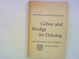 Seller image for Gebot und Predigt im Dekalog for sale by ANTIQUARIAT FRDEBUCH Inh.Michael Simon