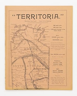 'Territoria. The Great Lone Land. Land of the Dawning' [cover title]