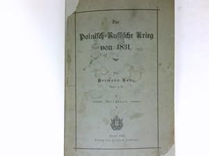 Bild des Verkufers fr Der Polnisch-Russische Krieg von 1831 : zum Verkauf von Antiquariat Buchhandel Daniel Viertel