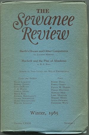 Bild des Verkufers fr The Sewanee Review - Volume LXXIII, Number 1, January-March, 1965 zum Verkauf von Between the Covers-Rare Books, Inc. ABAA