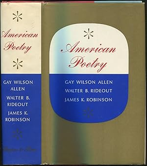 Imagen del vendedor de American Poetry a la venta por Between the Covers-Rare Books, Inc. ABAA