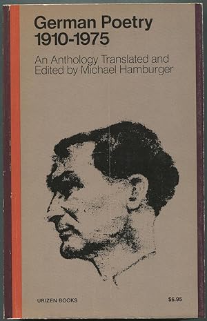 Bild des Verkufers fr German Poetry: 1910-1975 zum Verkauf von Between the Covers-Rare Books, Inc. ABAA