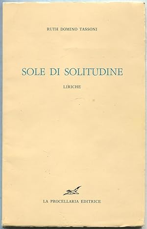 Bild des Verkufers fr Sole Di Solitudine zum Verkauf von Between the Covers-Rare Books, Inc. ABAA