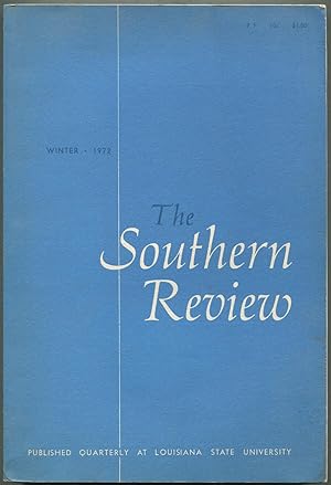 Bild des Verkufers fr The Southern Review - Volume VIII, New Series, January, 1972, Number 1 zum Verkauf von Between the Covers-Rare Books, Inc. ABAA